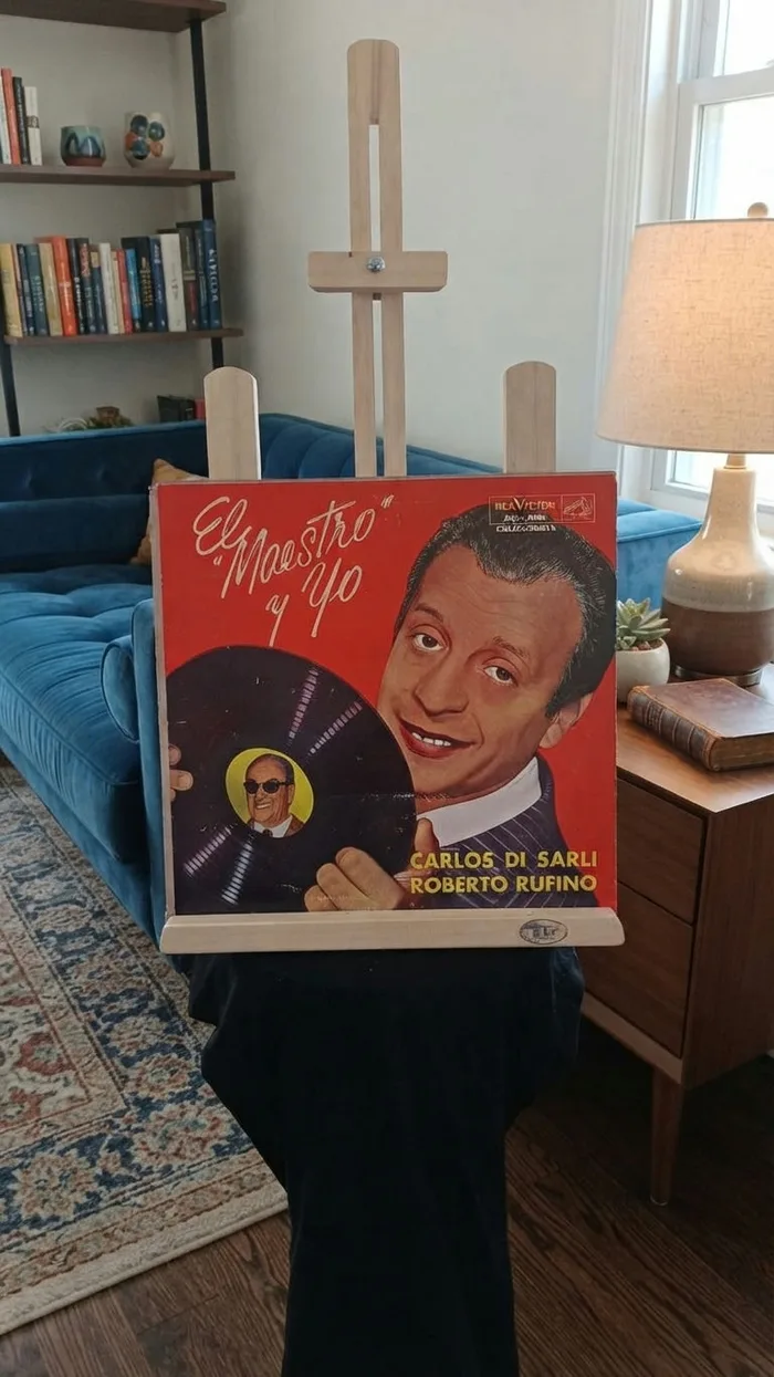 Tapa de «El Maestro y Yo» — Carlos Di Sarli / Roberto Rufino, sello RCA Victor