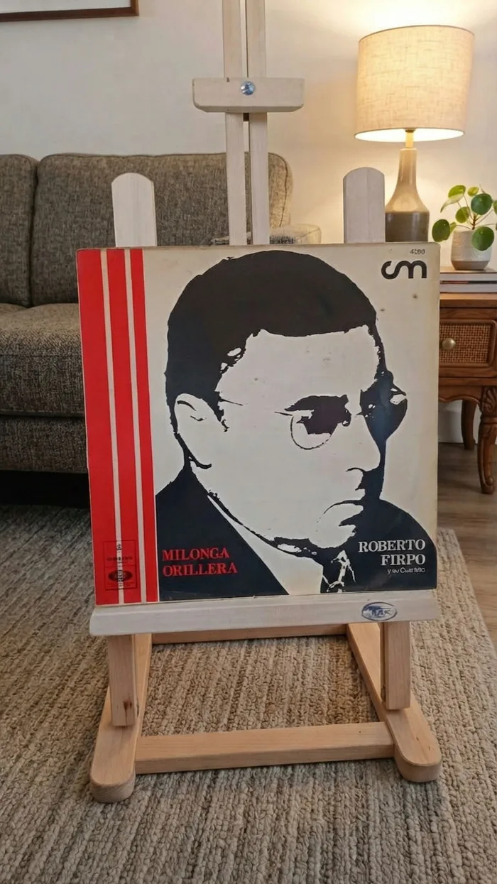 Tapa de «Milonga Orillera» — Roberto Firpo, sello Music Hall