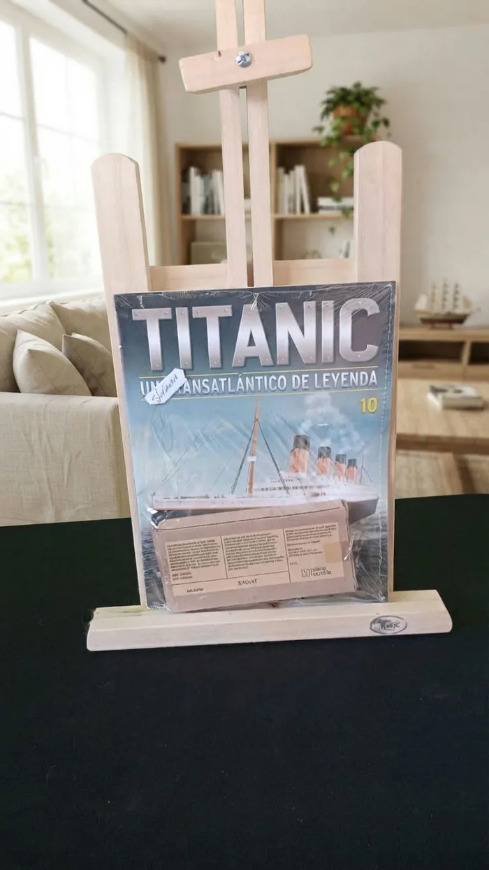 Tapa de «Titanic Para Armar Salvat - 10» — Salvat, sello Salvat