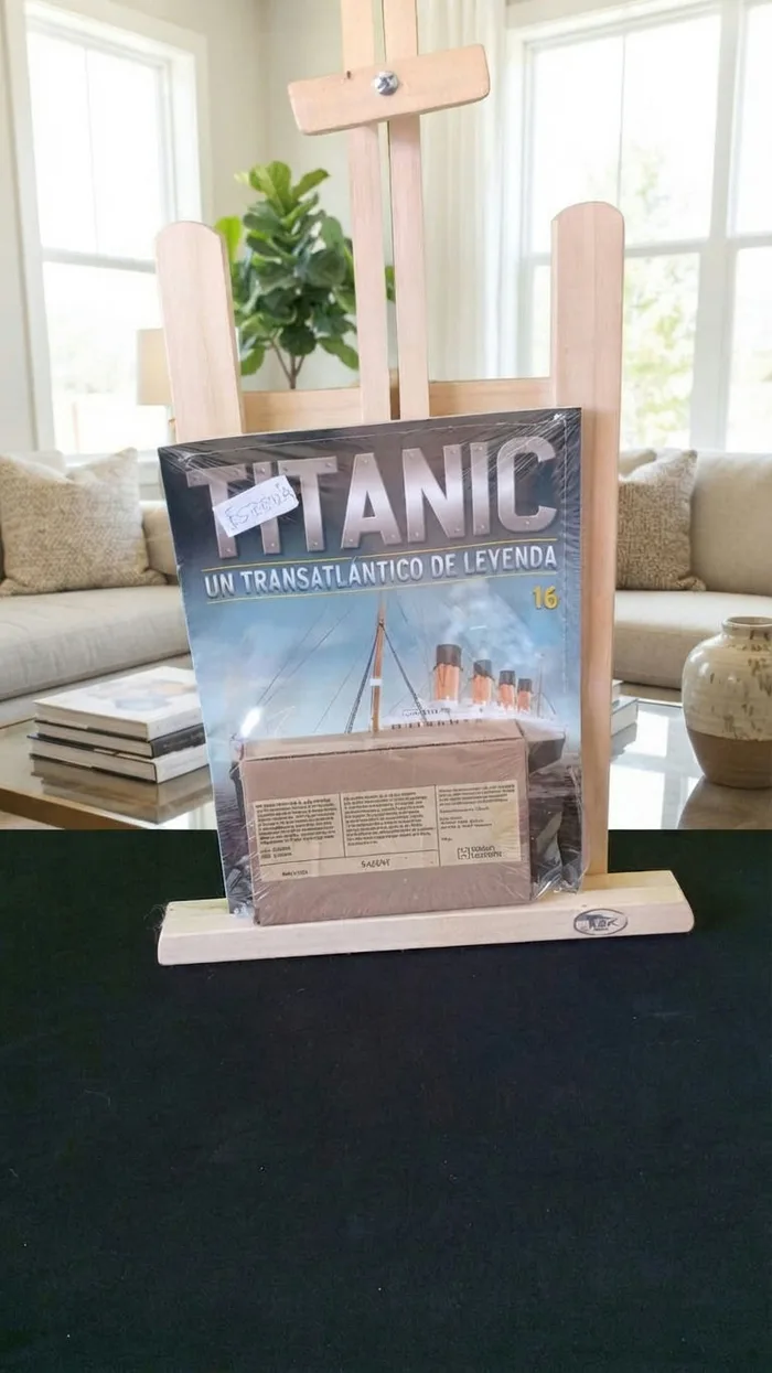 Tapa de «Titanic Para Armar Salvat - 16» — Salvat, sello Salvat