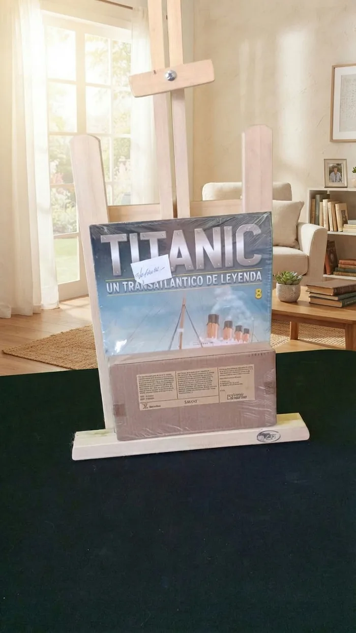 Tapa de «Titanic Para Armar Salvat - 8» — Salvat, sello Salvat