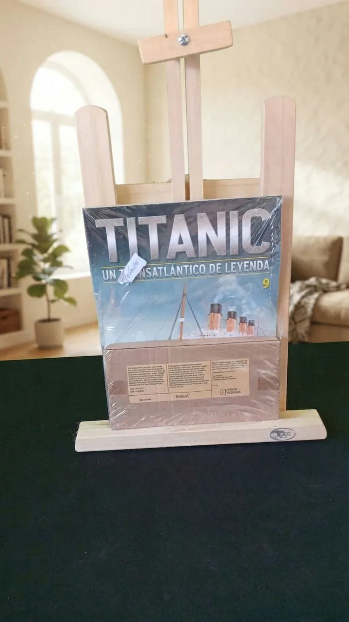 Tapa de «Titanic Para Armar Salvat - 9» — Salvat, sello Salvat